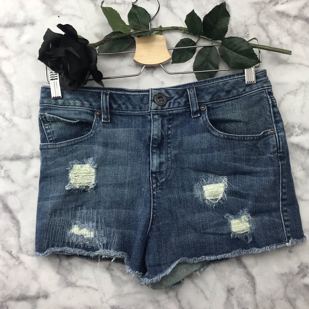 Volcom Stix High Rise Jean Shorts